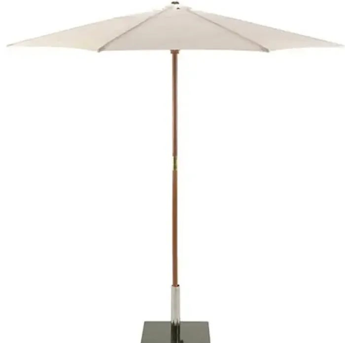 UV Protection Garden Parasols|Garden Parasols-Umbrella Heaven 2.5m Round Wood Parasol – Choice of 9 Colours