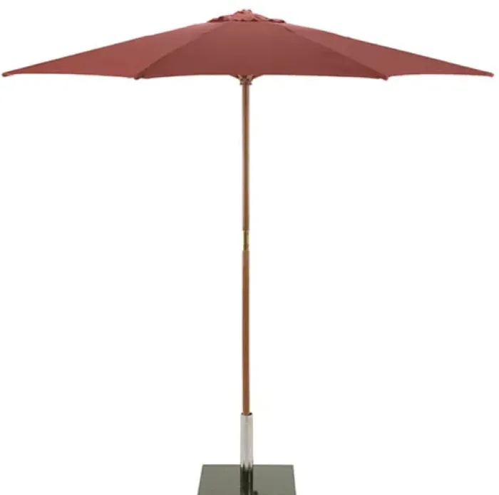 UV Protection Garden Parasols|Garden Parasols-Umbrella Heaven 2.5m Round Wood Parasol – Choice of 9 Colours