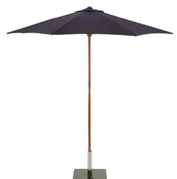 UV Protection Garden Parasols|Garden Parasols-Umbrella Heaven 2.5m Round Wood Parasol – Choice of 9 Colours