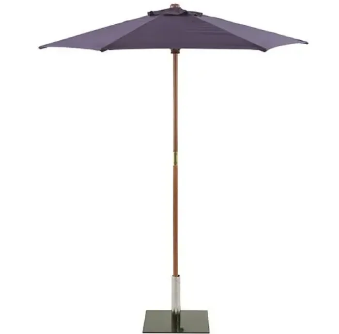UV Protection Garden Parasols|Garden Parasols-Umbrella Heaven 2m Wood Parasol – Round – Choice of 9 Colours