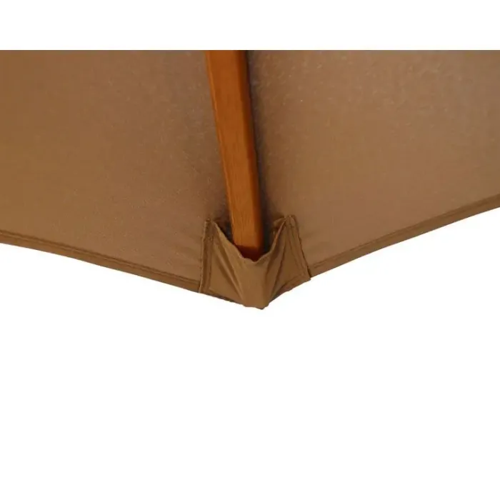 Garden Parasols|Beach Parasols-Umbrella Heaven 2.5m Wood Pulley Parasol UV 50+ choice of 10 colours