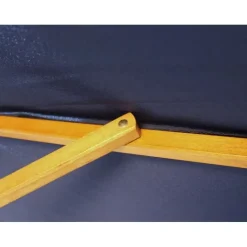 Garden Parasols|Beach Parasols-Umbrella Heaven 2.5m Wood Pulley Parasol UV 50+ choice of 10 colours