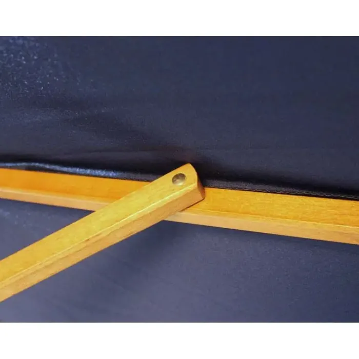 Garden Parasols|Beach Parasols-Umbrella Heaven 2.5m Wood Pulley Parasol UV 50+ choice of 10 colours