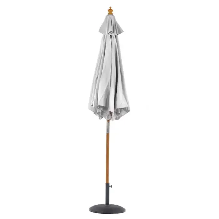 Garden Parasols|Beach Parasols-Umbrella Heaven 2.5m Wood Pulley Parasol UV 50+ choice of 10 colours