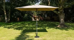 UV Protection Garden Parasols|Garden Parasols-Umbrella Heaven 3m x 2m Aluminium Parasol UPF50+ – choice of colours
