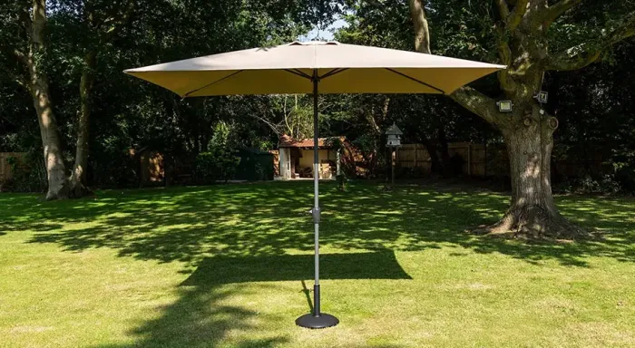 UV Protection Garden Parasols|Garden Parasols-Umbrella Heaven 3m x 2m Aluminium Parasol UPF50+ – choice of colours