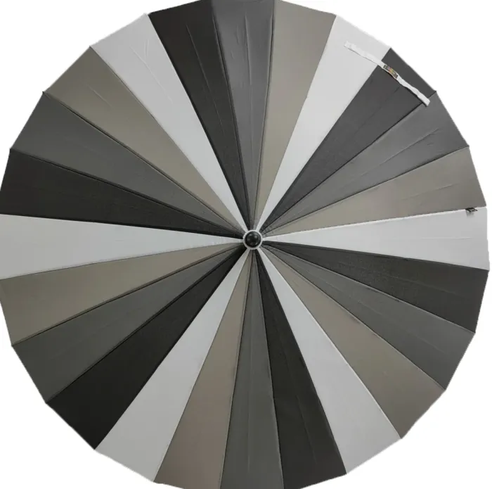 Mens Walking Umbrellas|Fashion-Umbrella Heaven Monochrome Umbrella – Shades of Grey – 24 panels