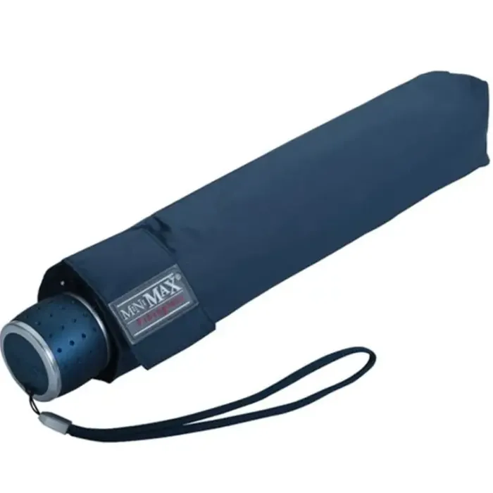Boys Umbrellas|Girls Umbrellas-Umbrella Heaven Navy Automatic Compact Umbrella