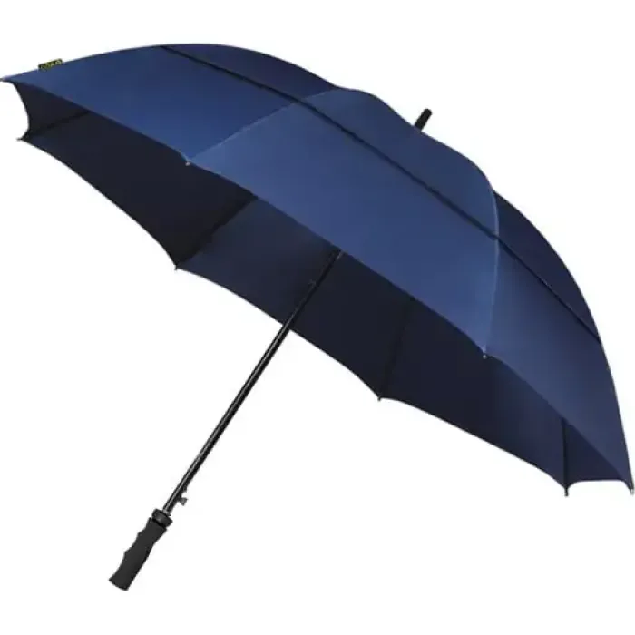 Windproof Golf Umbrellas|Golf Umbrellas-Umbrella Heaven Navy ECO Golf Umbrella – Automatic – Vented – Windproof