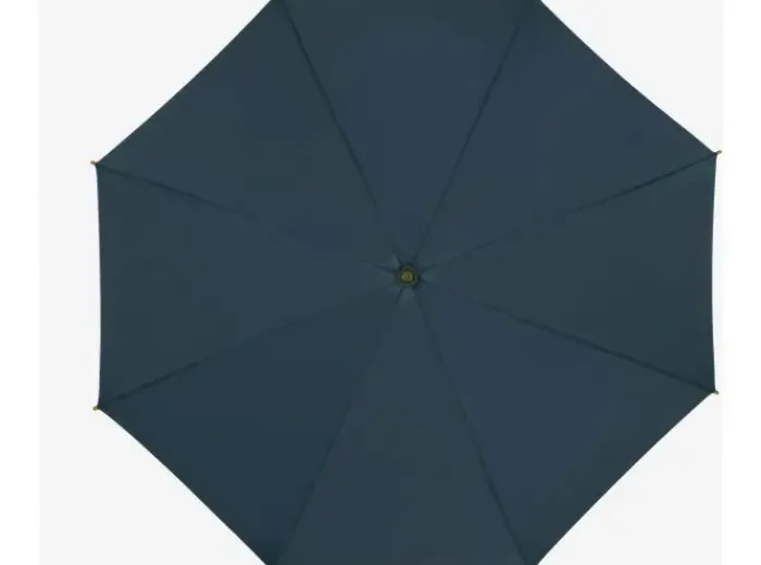 Golf Umbrellas|Bridal Umbrellas-Umbrella Heaven Navy ECO Wood Stick Walking Umbrella – Canopy Made From Recycled Plastics