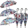 Mens Walking Umbrellas|Ladies Walking-Umbrella Heaven Perletti Cityscape Walking Umbrella