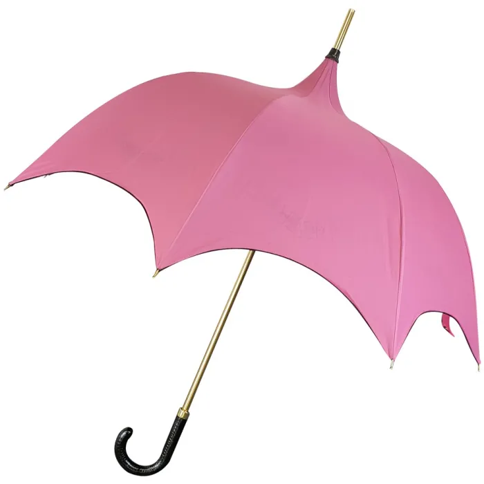 Ladies Vintage Umbrellas|Ladies Vintage Umbrellas-Umbrella Heaven Pink and Black Gothic Umbrella – FREYA