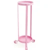 Umbrella Stands-Umbrella Heaven Pink Metal Umbrella Stand
