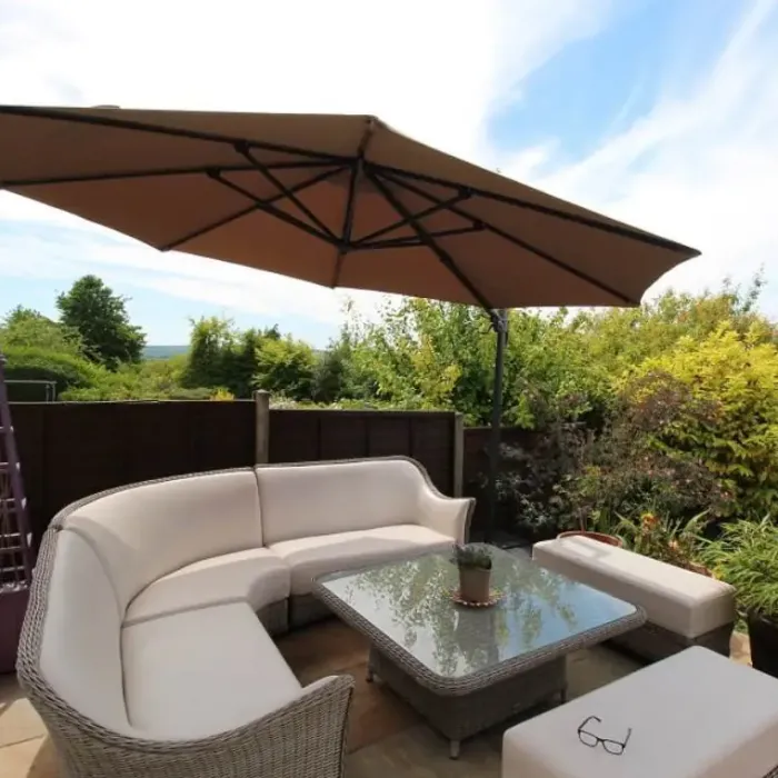 UV Protection Garden Parasols|Garden Parasols-Umbrella Heaven Premium 3.5 Metre Cantilever Parasol