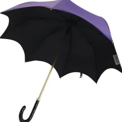 Ladies Vintage Umbrellas|Ladies Vintage Umbrellas-Umbrella Heaven Purple and Black Gothic Umbrella – DRUSILLA