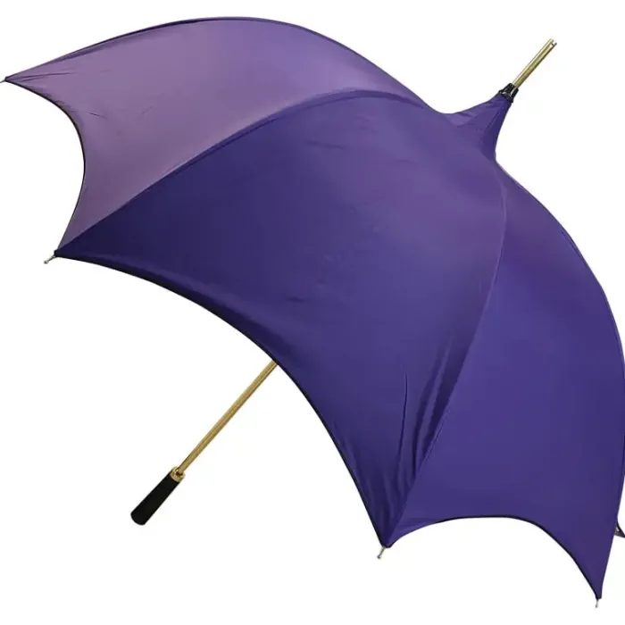Golf Umbrellas|Ladies Golf Umbrellas-Umbrella Heaven Purple and Black Gothic-Style Umbrella – MEPHISTO
