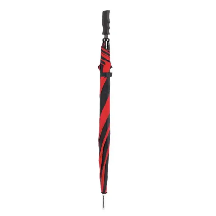Windproof Golf Umbrellas|Golf Umbrellas-Umbrella Heaven Red and Black Golf Umbrella – Windproof