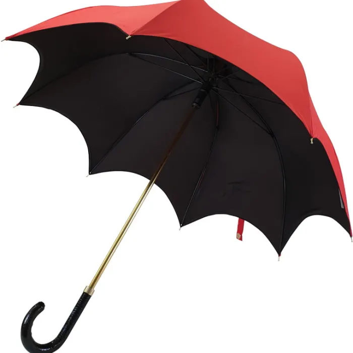 Ladies Vintage Umbrellas|Ladies Vintage Umbrellas-Umbrella Heaven Red and Black Gothic Umbrella – MEDUSA