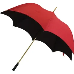 Golf Umbrellas|Ladies Golf Umbrellas-Umbrella Heaven Red and Black Gothic-Style Umbrella – DRACUL