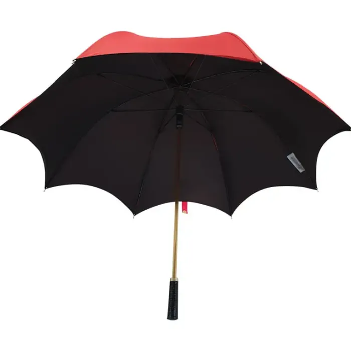 Golf Umbrellas|Ladies Golf Umbrellas-Umbrella Heaven Red and Black Gothic-Style Umbrella – DRACUL