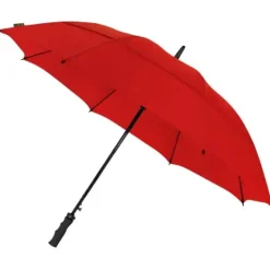 Windproof Golf Umbrellas|Golf Umbrellas-Umbrella Heaven ECO Golf Umbrella – Automatic – Vented – Windproof Red