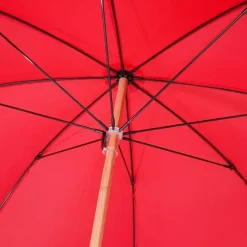 Golf Umbrellas|Eco Umbrellas-Umbrella Heaven Eco Umbrella – ECO GENIUS – Bamboo – Recycled Plastics Red