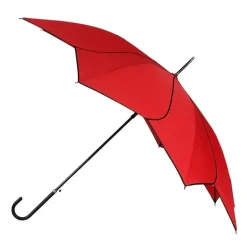 Flower Petal Swirl Umbrellas|Bridal Umbrellas-Umbrella Heaven Petal Swirl Umbrella Red