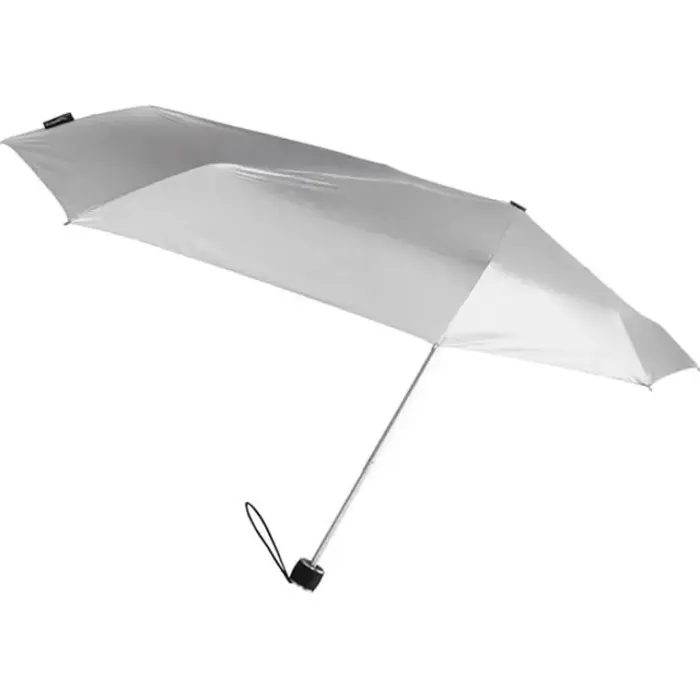 UV Protection Folding Umbrellas|Windproof Umbrellas-Umbrella Heaven Stealth Bomber Windproof Compact Umbrella Silver