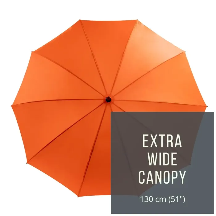 Windproof Golf Umbrellas|Golf Umbrellas-Umbrella Heaven StormStar Windproof Golf Umbrella Orange