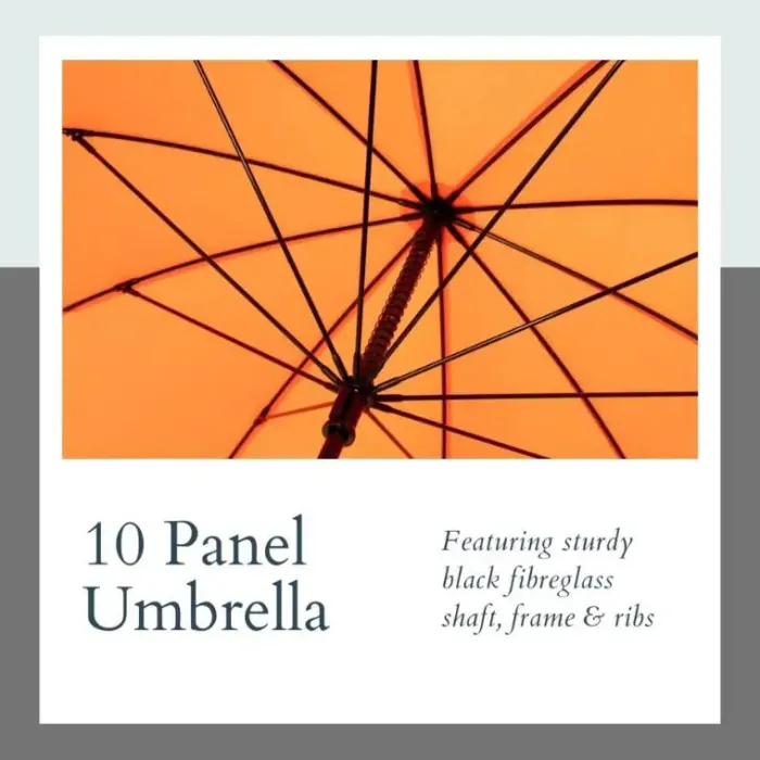Windproof Golf Umbrellas|Golf Umbrellas-Umbrella Heaven StormStar Windproof Golf Umbrella Orange