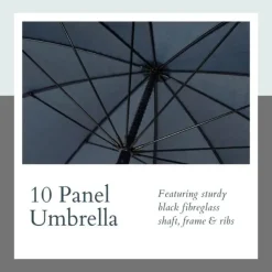 Windproof Golf Umbrellas|Golf Umbrellas-Umbrella Heaven StormStar Stormproof Navy Golf Umbrella