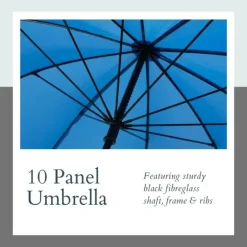 Windproof Golf Umbrellas|Golf Umbrellas-Umbrella Heaven StormStar Windproof Golf Umbrella Blue