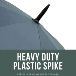Windproof Golf Umbrellas|Golf Umbrellas-Umbrella Heaven StormStar Windproof Charcoal Golf Umbrella Grey