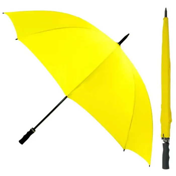 Windproof Golf Umbrellas|Golf Umbrellas-Umbrella Heaven StormStar Windproof Golf Umbrella Yellow