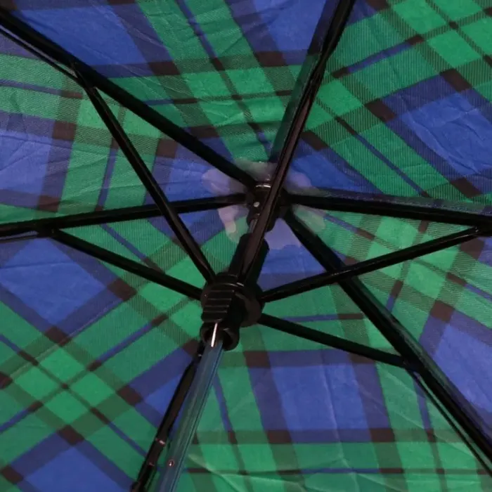 Mens Folding Umbrellas|Special Offers-Umbrella Heaven Tartan Folding Umbrella