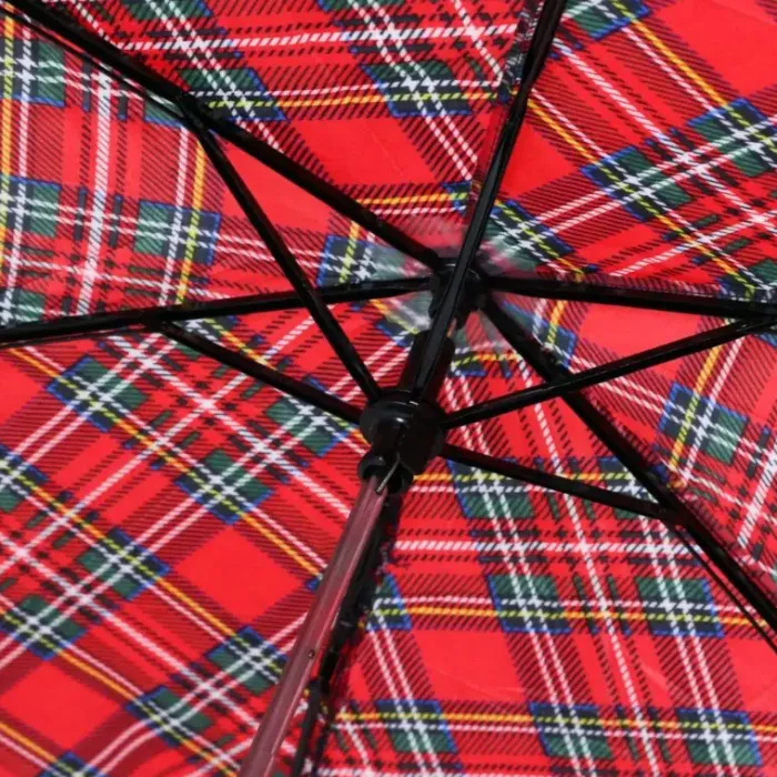 Mens Folding Umbrellas|Special Offers-Umbrella Heaven Tartan Folding Umbrella