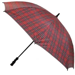 Windproof Golf Umbrellas|Golf Umbrellas-Umbrella Heaven Tartan Golf Umbrella as Royal Stewart Design