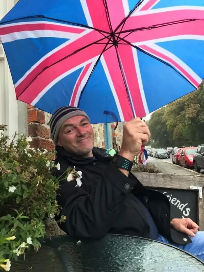 Flag Umbrellas|Mens Folding Umbrellas-Umbrella Heaven Union Jack Compact Telescopic Umbrella