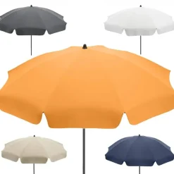 UV Protection Garden Parasols|Garden Parasols-Umbrella Heaven UPF 50 Beach Umbrella with Valance – also for garden, picnics, camping …