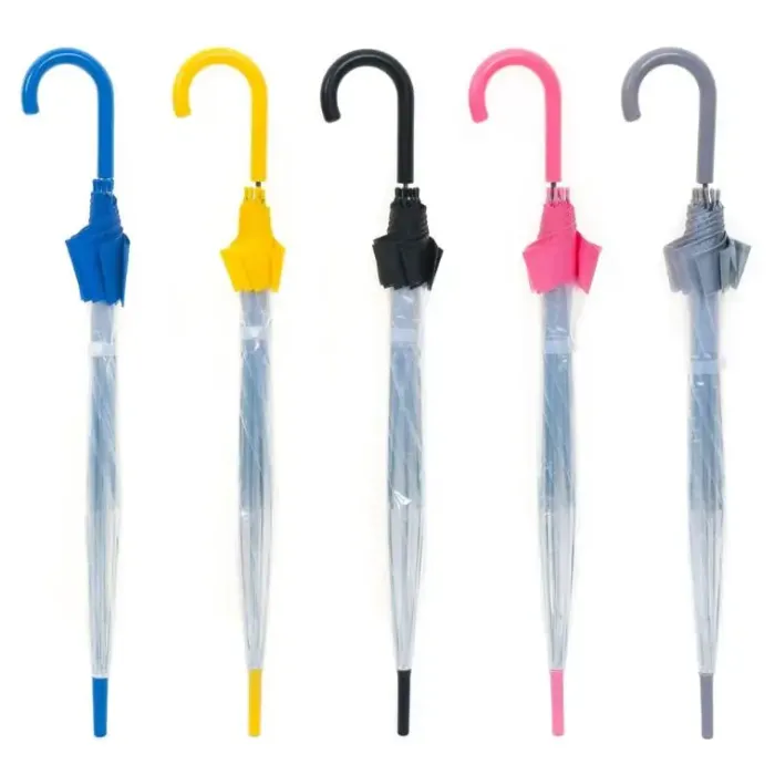 Dome Umbrellas-Umbrella Heaven Vision Clear Dome Umbrella Choice of 5 Colours
