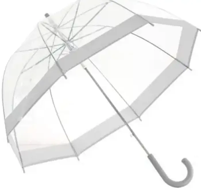 Dome Umbrellas-Umbrella Heaven Vision Clear Dome Umbrella Choice of 5 Colours