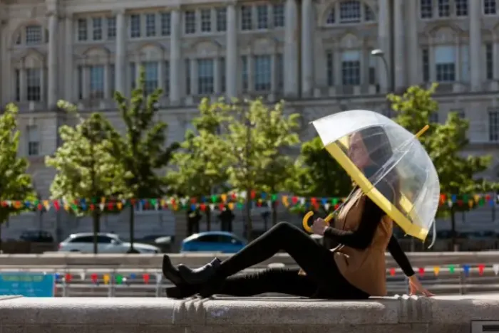 Dome Umbrellas-Umbrella Heaven Vision Clear Dome Umbrella Choice of 5 Colours