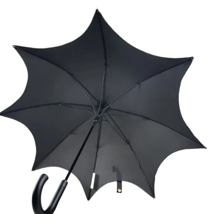 Ladies Vintage Umbrellas|Ladies Vintage Umbrellas-Umbrella Heaven WEDNESDAY Umbrella – Gothic Umbrella Black
