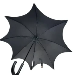 Ladies Vintage Umbrellas|Ladies Vintage Umbrellas-Umbrella Heaven WEDNESDAY Umbrella – Gothic Umbrella Black