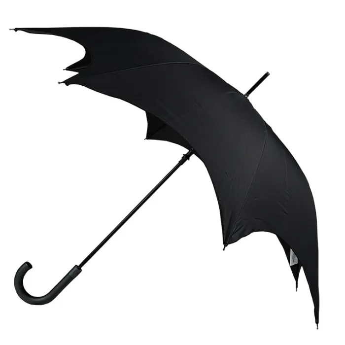 Ladies Vintage Umbrellas|Ladies Vintage Umbrellas-Umbrella Heaven WEDNESDAY Umbrella – Gothic Umbrella Black