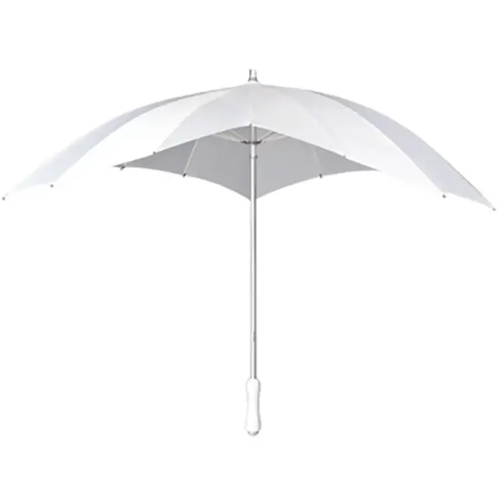 Bridal Umbrellas|Special Offers-Umbrella Heaven Heart Umbrella White