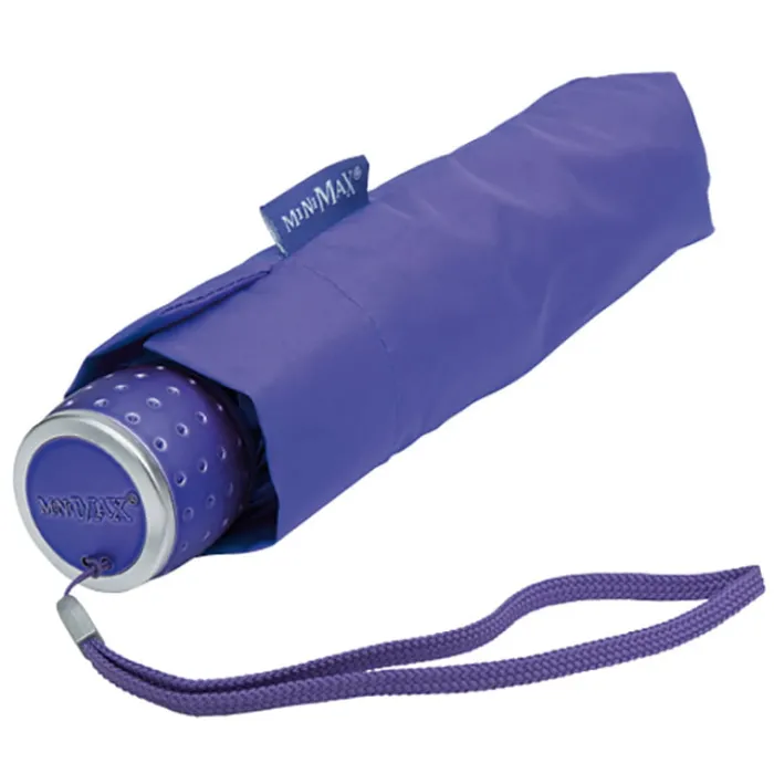 Ladies Compact-Umbrella Heaven Women’s Folding Umbrella – MiniMax Purple Compact Travel Umbrella